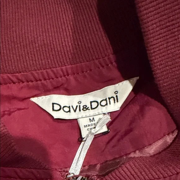 DAVI & DANI West Coast Rodeo Jacket - Wine & Cream Embroidery w/ patches medium - Picture 9 of 16